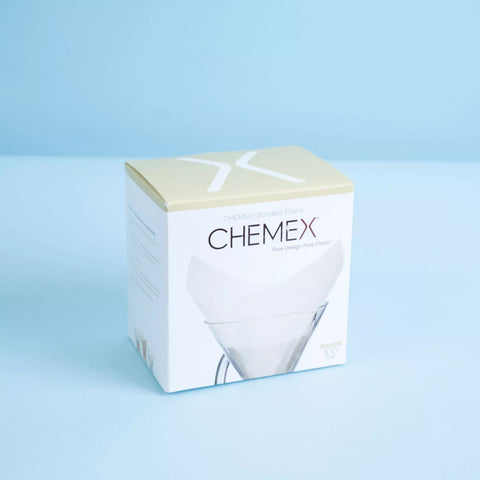 Packung mit 100 Original Chemex Papierfiltern für aromatischen, klaren Filterkaffee