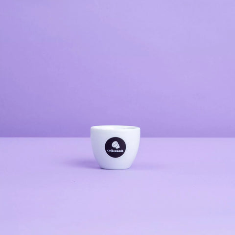 Klassische coffeekult Espresso Tasse aus hochwertigem Porzellan ohne Unterteller