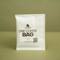 Drip Coffee Bag mit frisch gemahlenem Kaffee, ideal für einzelne Tassen unterwegs