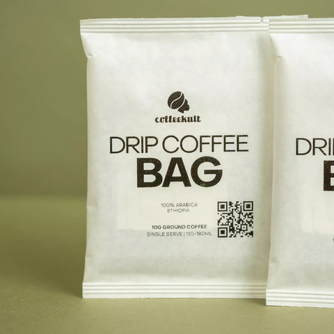 inzelportions Drip Coffee Bag von Coffeekult – einfach zu Brühen – Arabica 100% aus Äthiopien